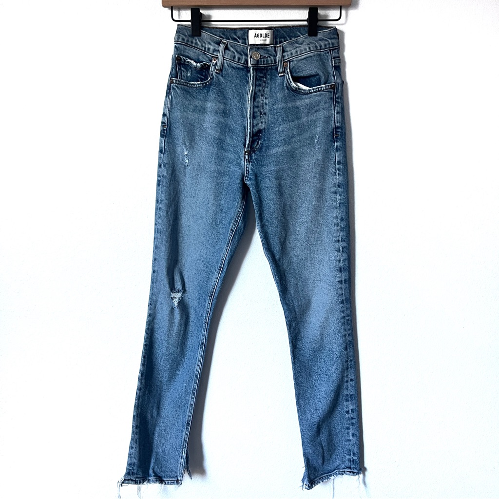 Agolde High Rise Skinny Jeans
